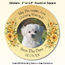 Search for save date stickers Floral