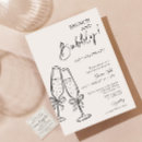 Search for champagne bridal shower invitations Chic