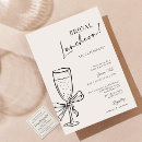 Search for luncheon invitations Chic