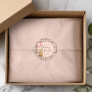 Search for trendy thank you stickers Blush pink