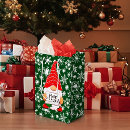 Search for christmas gnomes gift bags Santa