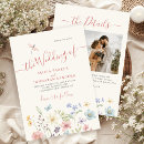 Search for wildflower wedding invitations Elegant