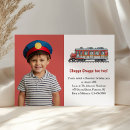 Search for train 2nd birthday invitations Chugga chugga two two