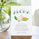 Search for luau bridal shower invitations Hawaii