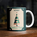 Search for retro christmas tree mugs Geometric