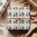 Search for happy 40th birthday wrapping paper Elegant
