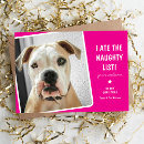 Search for naughty list christmas cards Modern