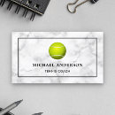 Search for tennis business cards Training