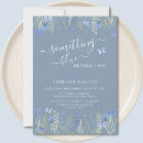 Search for something blue bridal shower invitations Floral
