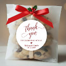 Search for wine red wedding stickers Thank you