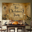 Search for halloween party banners Black