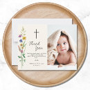 Search for floral thank you cards Baptism
