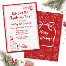 Search for elephant christmas cards Red