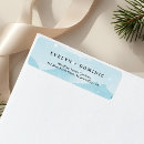 Search for winter landscape return address labels Minimalist