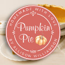 Search for fall baking stickers Made with love
