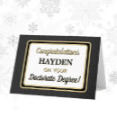 Search for doctorate degree cards Phd