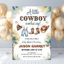 Search for little cowboy baby shower invitations Saddle up