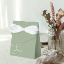Search for sage green favour boxes Typography