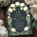 Search for art nouveau invitations Vintage