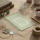 Search for rustic wedding reception invitations Green