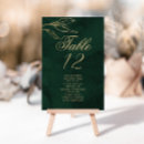 Search for emerald table cards Calligraphy