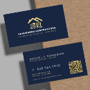 Search for roofing contractor business cards Professional