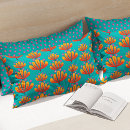Search for orange floral pillowcases Mid century modern