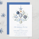 Search for royal blue christmas invitations Modern