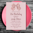 Search for stylish 21st birthday invitations Minimalist