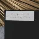 Search for deco return address labels Minimal