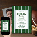 Search for football field birthday invitations Sports birthday party