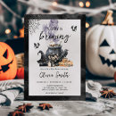 Search for witch cauldron invitations Baby is brewing