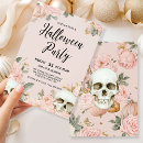 Search for floral skull invitations Scary