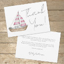 Search for nautical thank you cards Baby on board