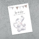 Search for brown gender reveal invitations Modern