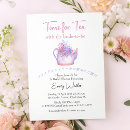 Search for tea pot bridal shower invitations Floral
