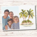 Search for palm tree photo christmas cards Hawaiian