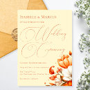 Search for soft wedding invitations Orange