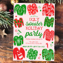 Search for ugly sweater party invitations Modern
