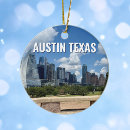 Search for travel christmas tree decorations Blue sky