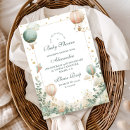 Search for hot air balloon baby shower invitations Adventure awaits