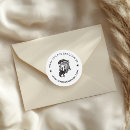 Search for black and white logo stickers Simple