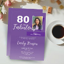 Search for surprise 80 invitations 80 and fabulous