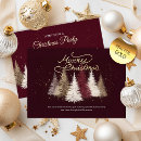 Search for typography christmas invitations Family christmas party
