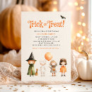 Search for treat halloween invitations Pumpkin