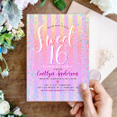 Search for purple and orange invitations For her