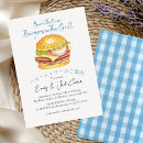 Search for bun in oven burgers grill invitations Rustic