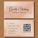 Search for bridal makeup artist business cards Qr code