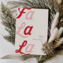 Search for fa la la la la christmas cards Retro