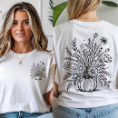 Search for halloween vibes tshirts Floral